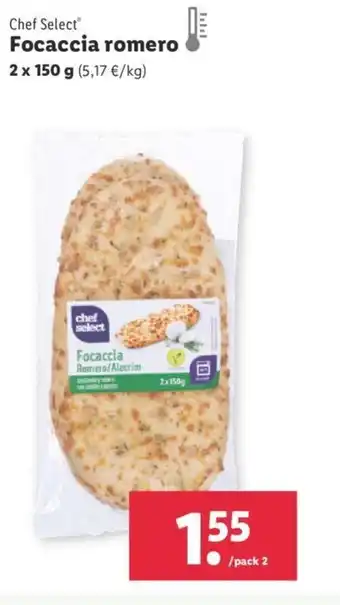 Lidl Focaccia Romero oferta