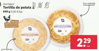 Lidl Tortilla de Patata oferta