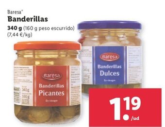 Lidl Banderillas oferta