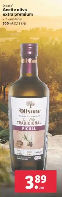 Lidl Aceite Oliva Extra Premium oferta