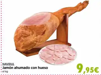 Hiper Usera Jamón Ahumado con Hueso oferta