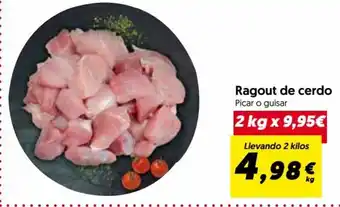 Hiper Usera Ragout de Cerdo oferta
