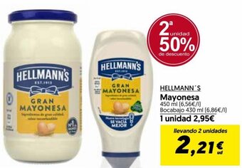 Hiper Usera Hellman's Mayonesa oferta