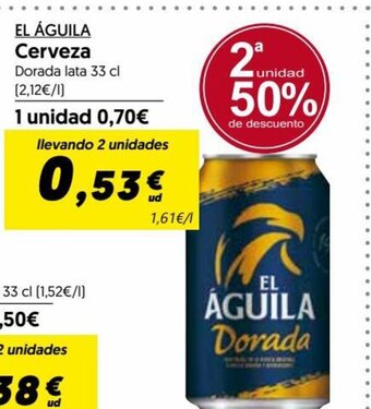 Hiper Usera El Aguila Cerveza oferta