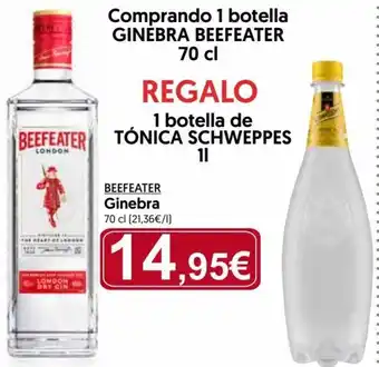 Hiper Usera Beefeater Ginebra oferta