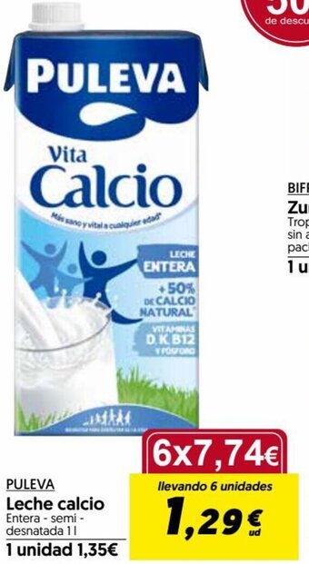 Hiper Usera Puleva Leche Calcio oferta