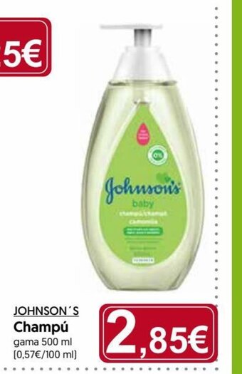 Hiper Usera Johnson's Champú oferta