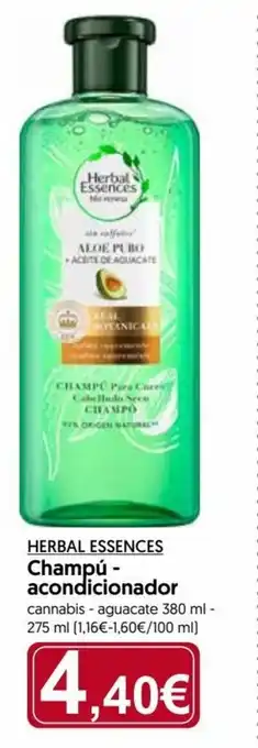Hiper Usera Herbal Essences Champú-Acondicionador oferta