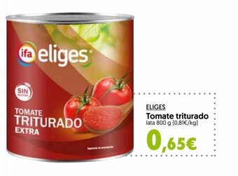 Hiper Usera Eliges Tomate Triturado oferta