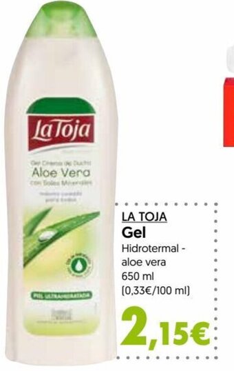 Hiper Usera La Toja Gel oferta