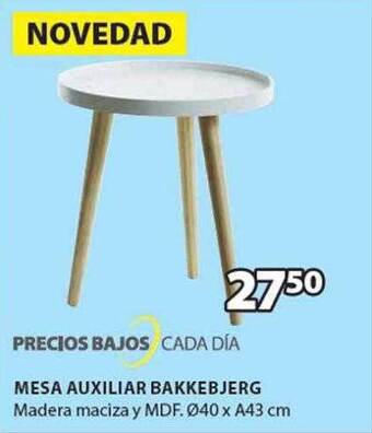 JYSK Mesa auxiliar bakkebjerg oferta