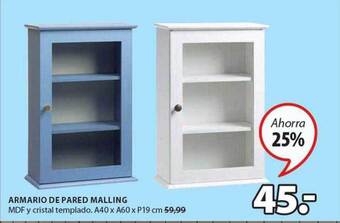 JYSK Armario de pared malling oferta