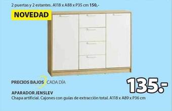 JYSK Aparador jenslev oferta