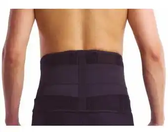 Primspine laboral faja lumbosacra semirrígida gris talla xxxl
