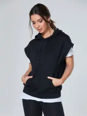 Venca Chaleco de felpa con capucha oferta