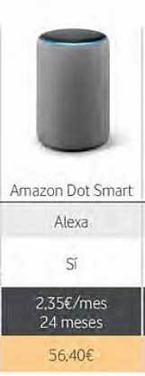 Vodafone Amazon dot smart oferta
