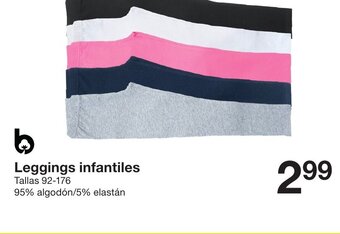 Zeeman Leggings Infantiles oferta