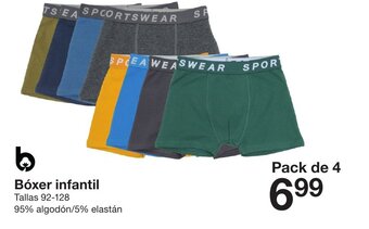 Zeeman Bóxer Infantil oferta