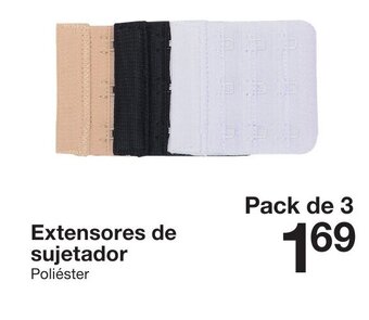 Zeeman Extensores de Sujetador oferta