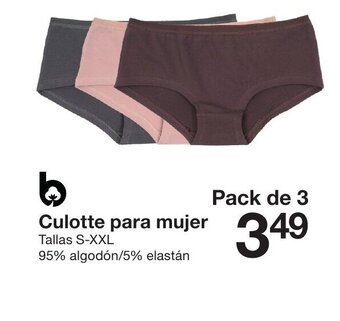 Zeeman Culotte para Mujer oferta
