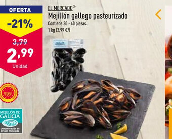 ALDI Mejillón Gallego Pasteurizado oferta