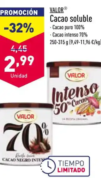 ALDI Cacao Soluble oferta