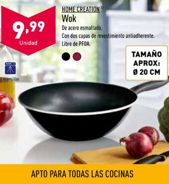 ALDI Home Creation Wok oferta