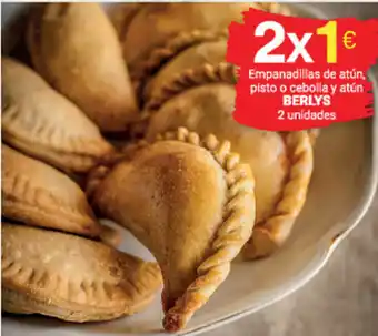 Supermercados Plaza Berlys Empanadillas de atún pisto o cebolla y atún oferta
