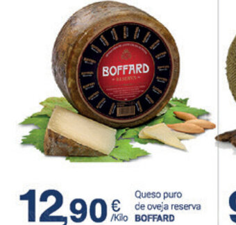 Supermercados Plaza Boffard Queso puro de oveja reserva oferta