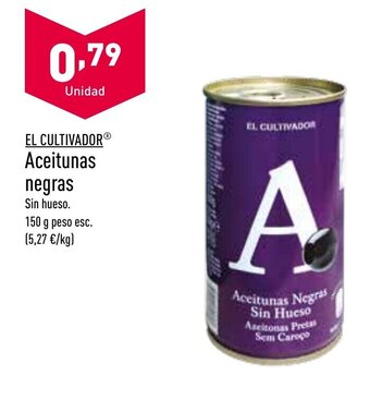 ALDI Aceitunas Negras oferta