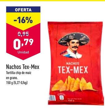 ALDI Nachos Tex-Mex oferta