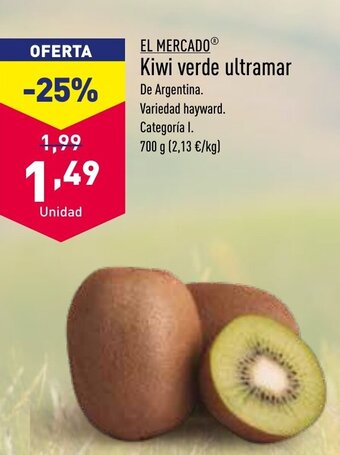 ALDI Kiwi Verde Ultramar oferta