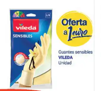 Supermercados Plaza Vileda Guantes sensibles oferta