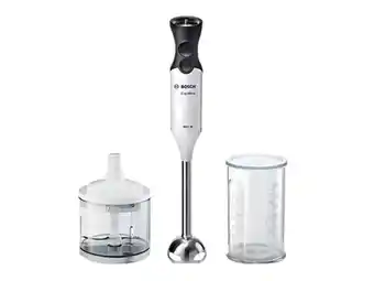 MediaMarkt Batidora de mano - bosch ergomixx ms6ca4120, 800w, 12 velocidades + turbo, accesorios, blanco oferta