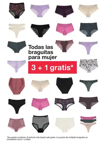 Zeeman Todas las braguitas para mujer oferta