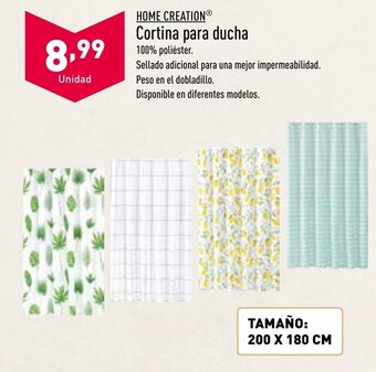 ALDI Cortina para Ducha oferta