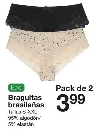 Zeeman Braguitas brasileñas S-XXL oferta