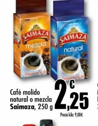 UDACO Saimaza Café Molido Natural o Mezcla oferta
