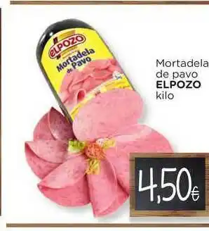 Supermercados Piedra Elpozo Mortadela De Pavo oferta