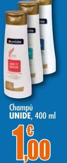 UDACO Unide Champú oferta