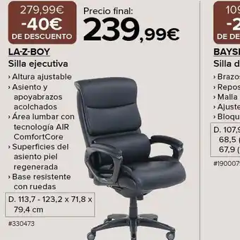 Costco Silla ejecutiva oferta