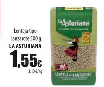 SPAR Lanzarote Lenteja tipo lanzarote la asturiana oferta