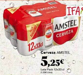 Gadis Cerveza amstel oferta