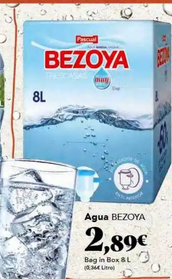 Gadis Agua bezoya oferta