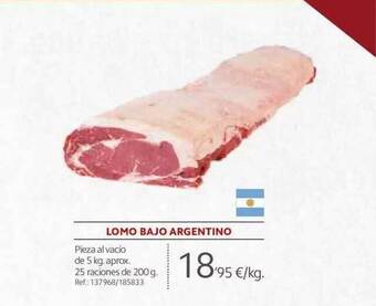Makro Lomo bajo argentino oferta