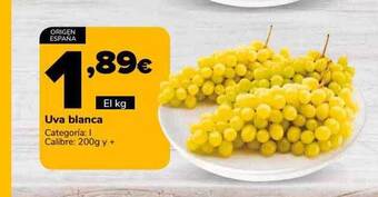 Supeco Uva blanca oferta