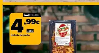 Supeco Kebab de pollo oferta