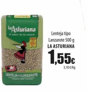 Spar Tenerife Lenteja tipo lanzarote la asturiana oferta
