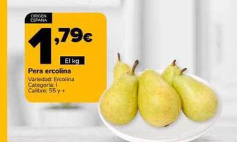 Supeco Pera ercolina oferta
