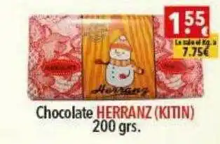 Supermercados Extremadura Chocolate herranz kitin oferta